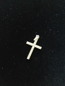This cross, usually a symbol of Christian sacrifice, but not in this case.